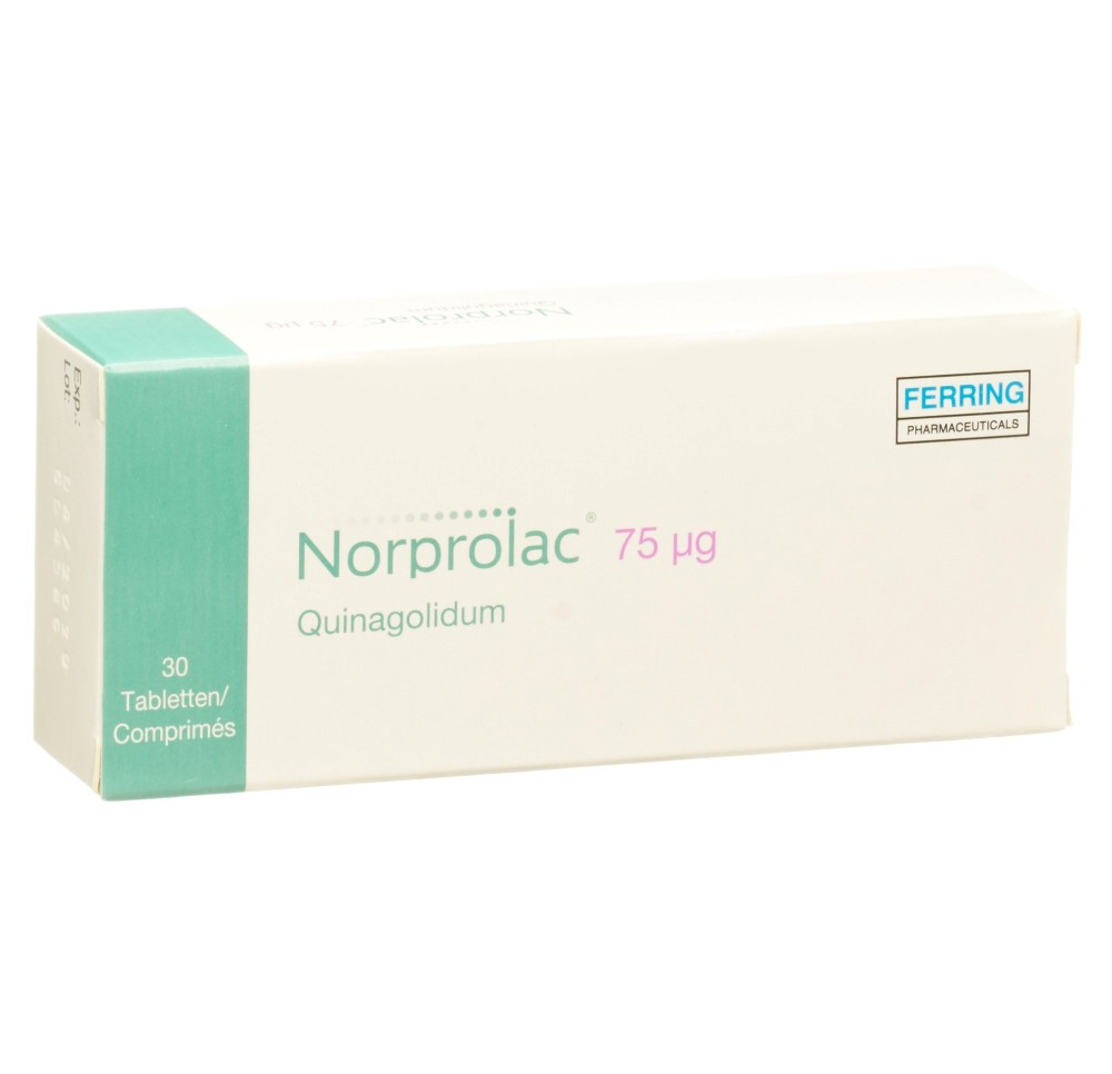 NORPROLAC cpr 75 mcg 30 pce