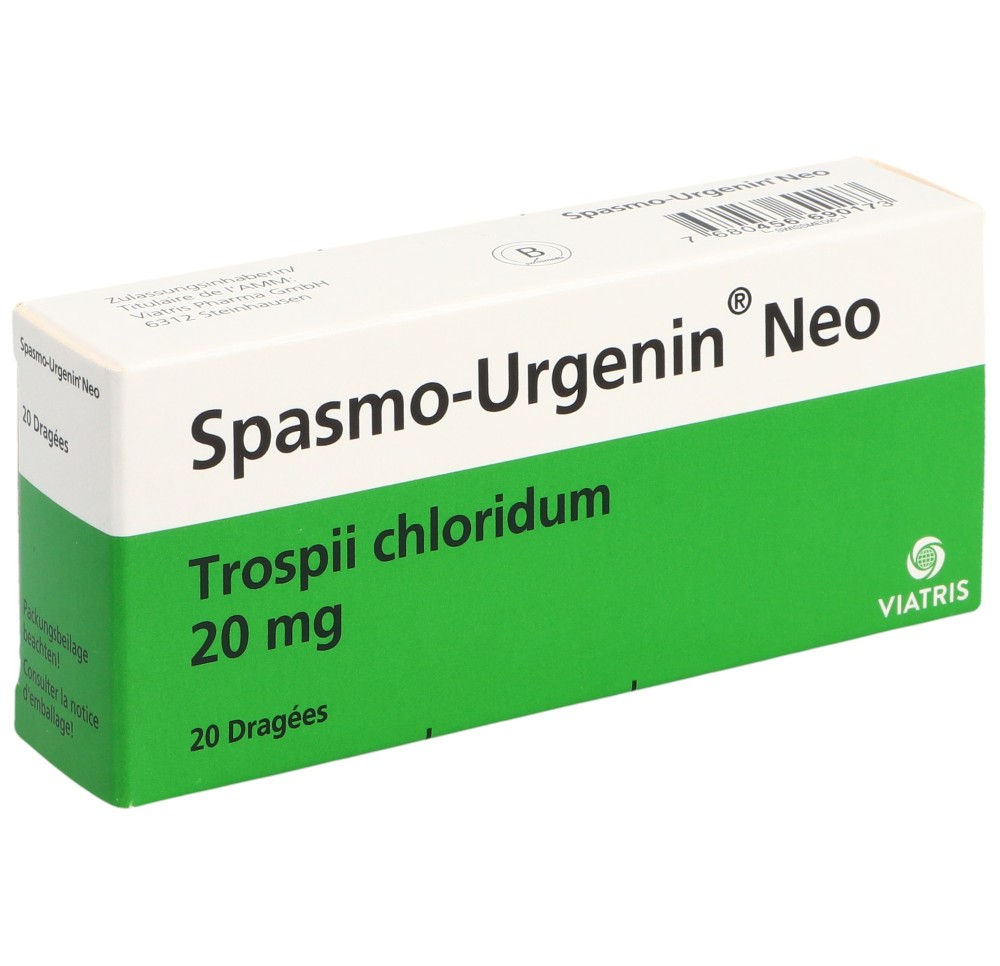 SPASMO-URGENINE Néo drag 20 pce