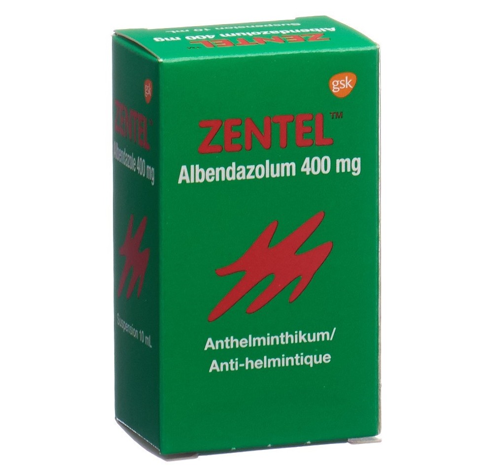 ZENTEL susp fl 10 ml