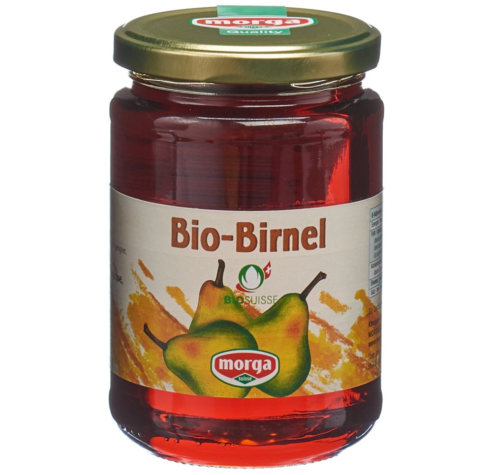 MORGA Birnel concentré de poire bio verre 500 g