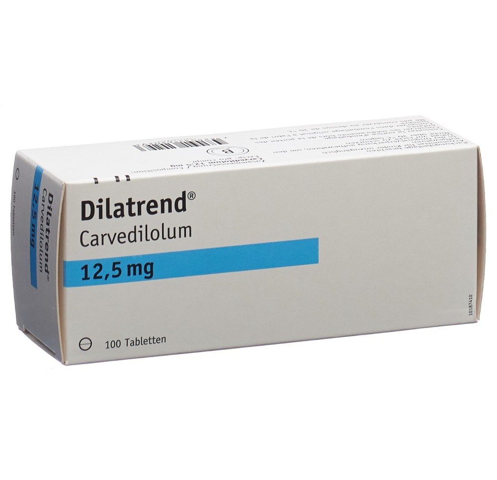 DILATREND cpr 12.5 mg 100 pce
