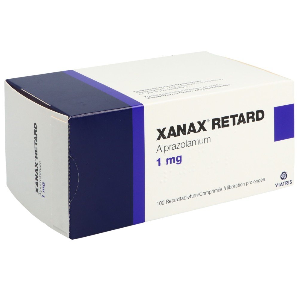 XANAX retard cpr ret 1 mg 100 pce