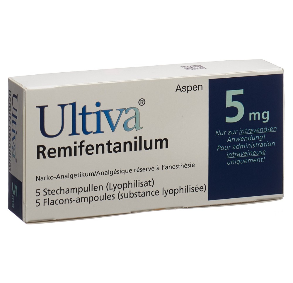 ULTIVA subst sèche 5 mg flac 5 pce