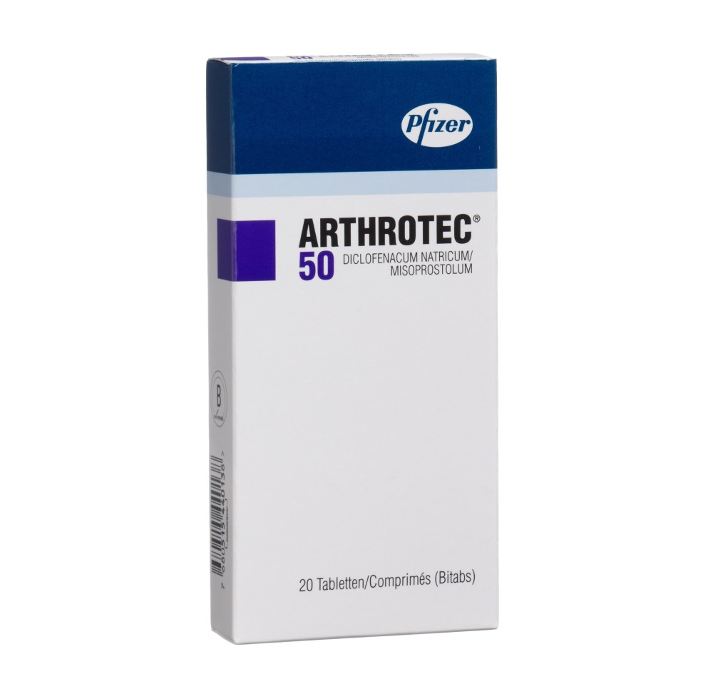 ARTHROTEC cpr 50 mg 20 pce