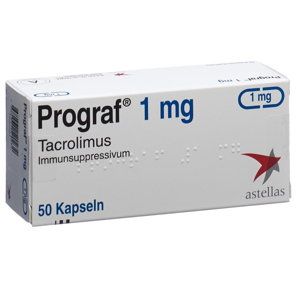 PROGRAF caps 1 mg 50 pce