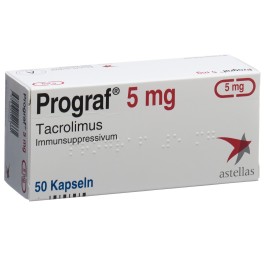 PROGRAF caps 5 mg 50 pce