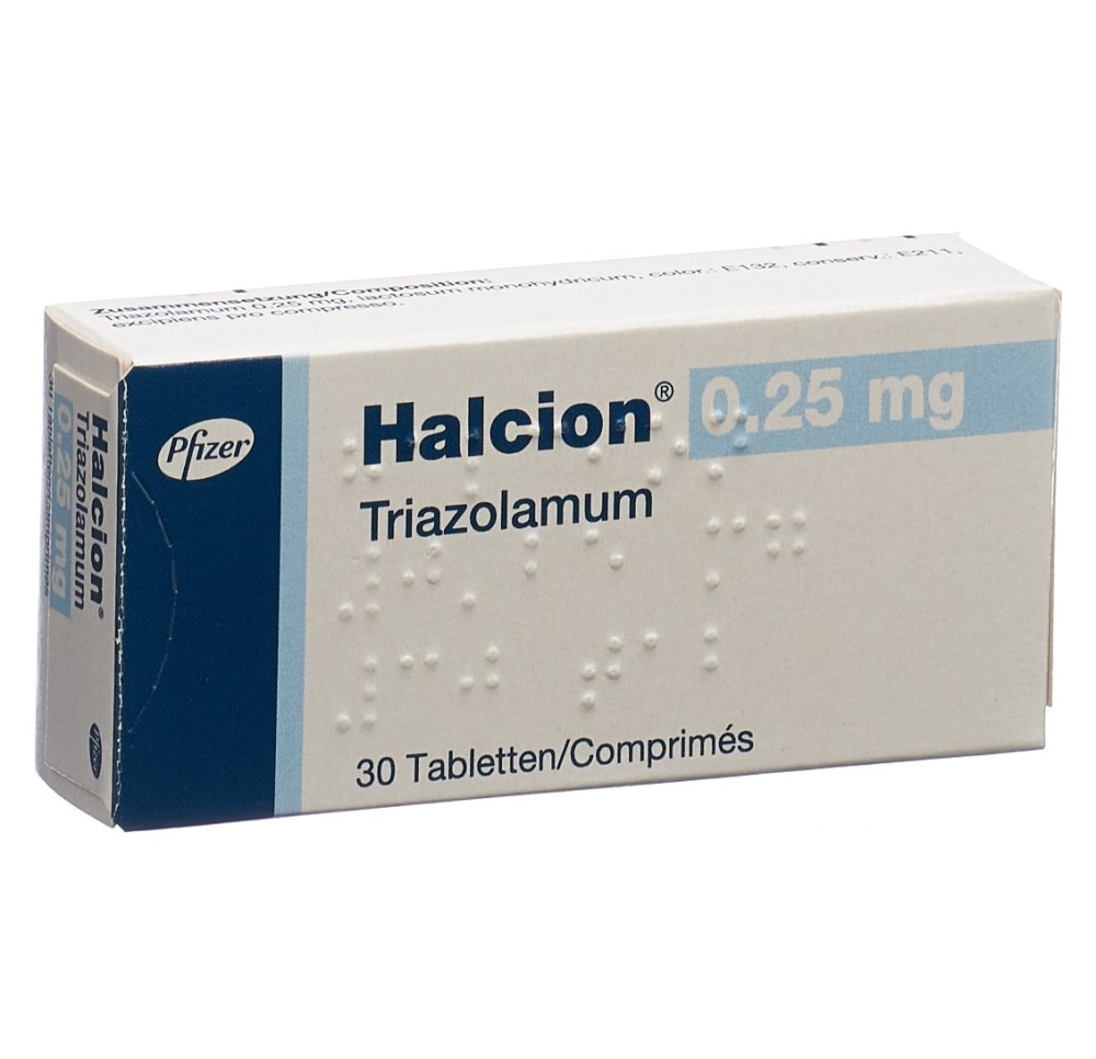 HALCION cpr 0.25 mg 30 pce