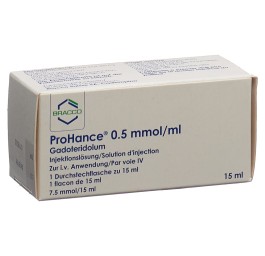 PROHANCE sol inj 7.5 mmol/15ml flacon