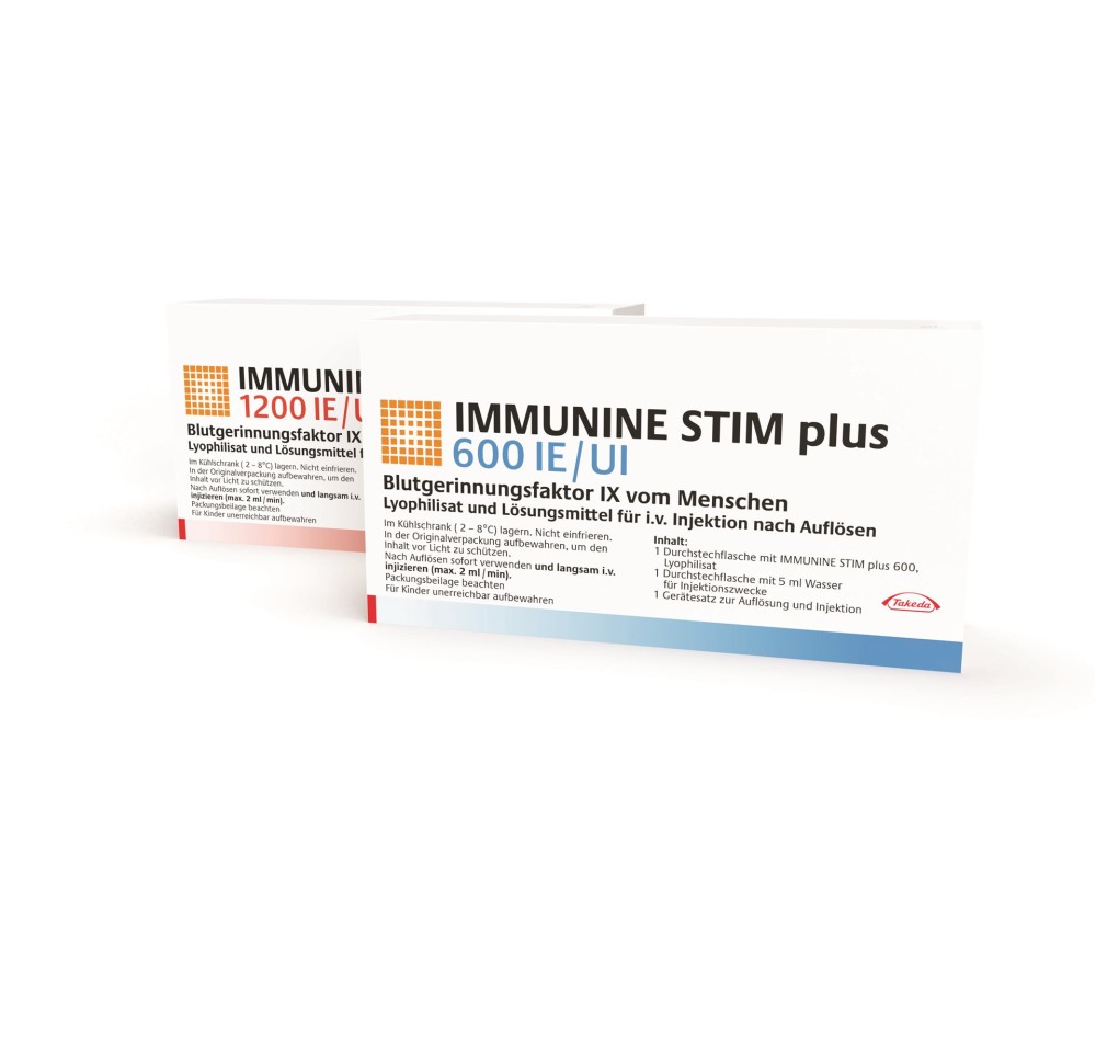 IMMUNINE STIM Plus subst sèche 600 UI c solv flac