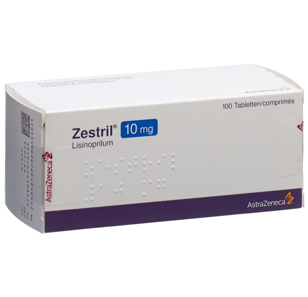 ZESTRIL cpr 10 mg 100 pce