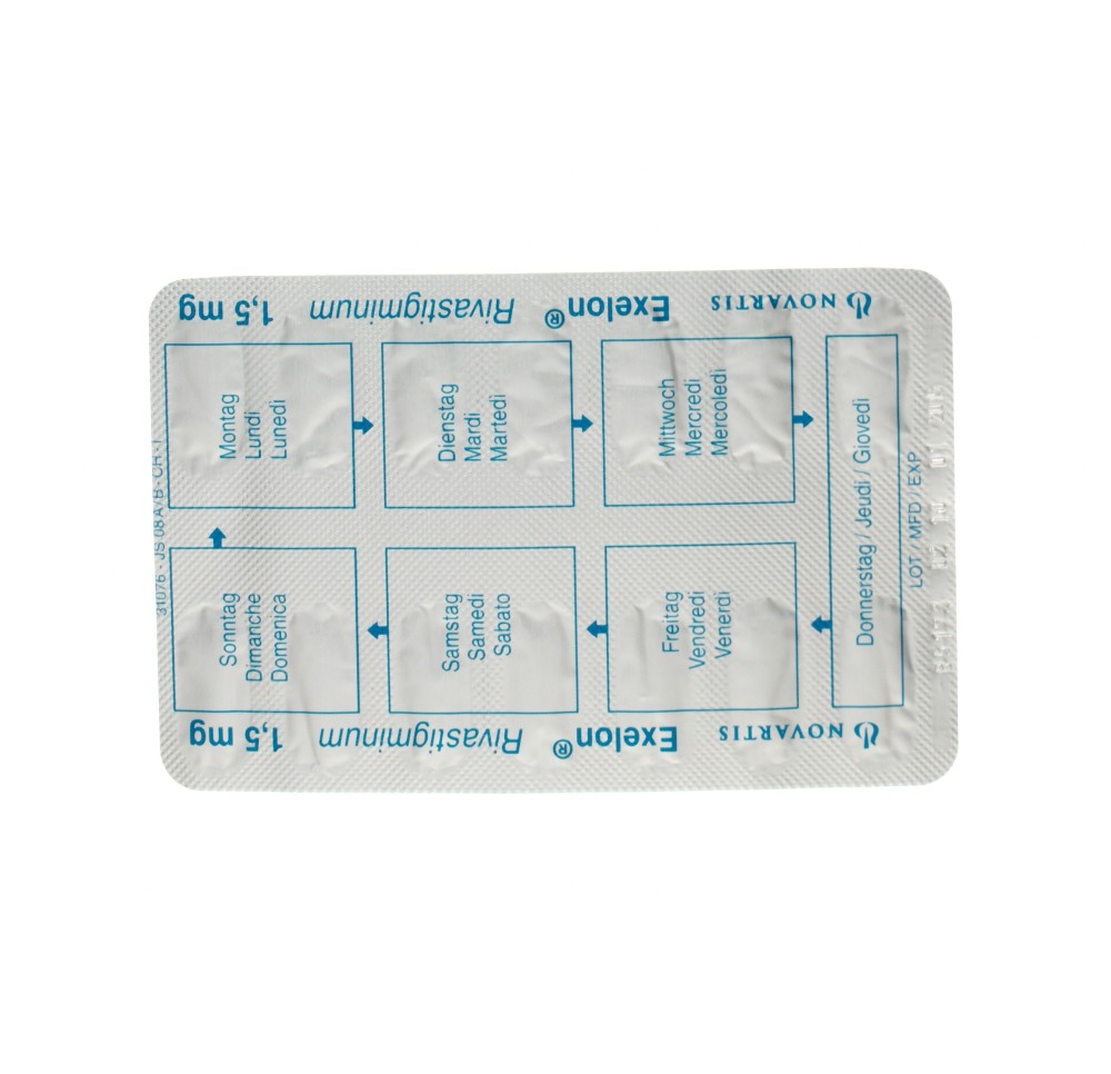 EXELON caps 1.5 mg 112 pce