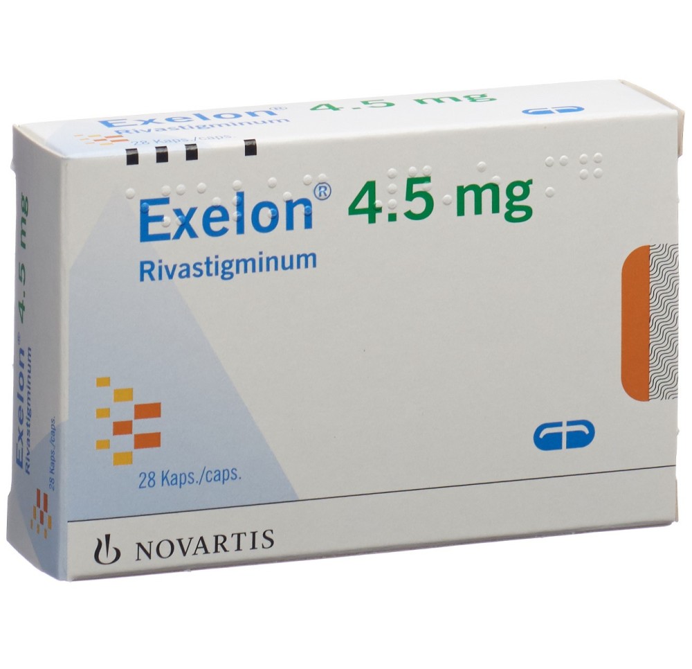 EXELON caps 4.5 mg 28 pce