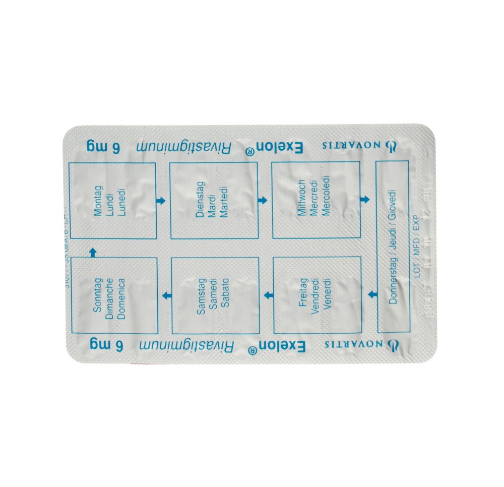 EXELON caps 6 mg 112 pce