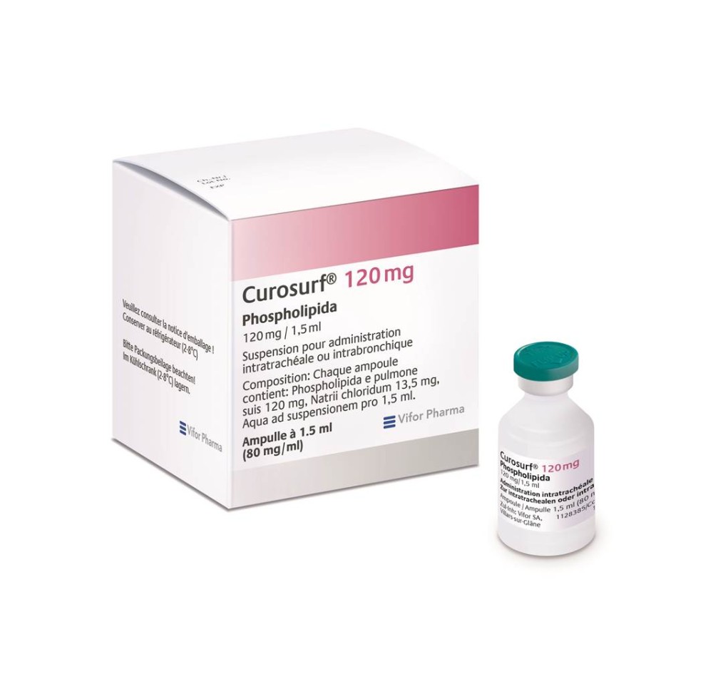 CUROSURF susp instill 120 mg/1.5ml amp 1.5 ml