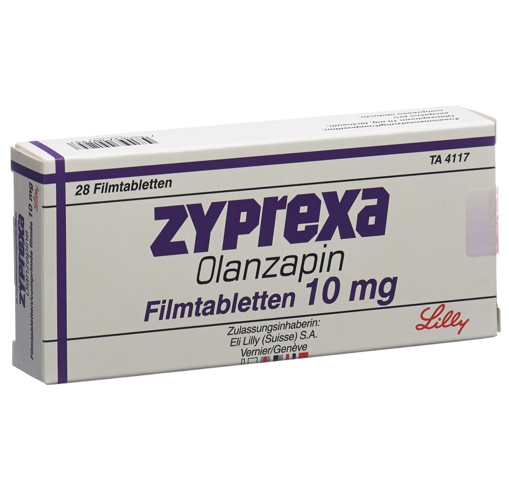 ZYPREXA cpr pell 10 mg 28 pce