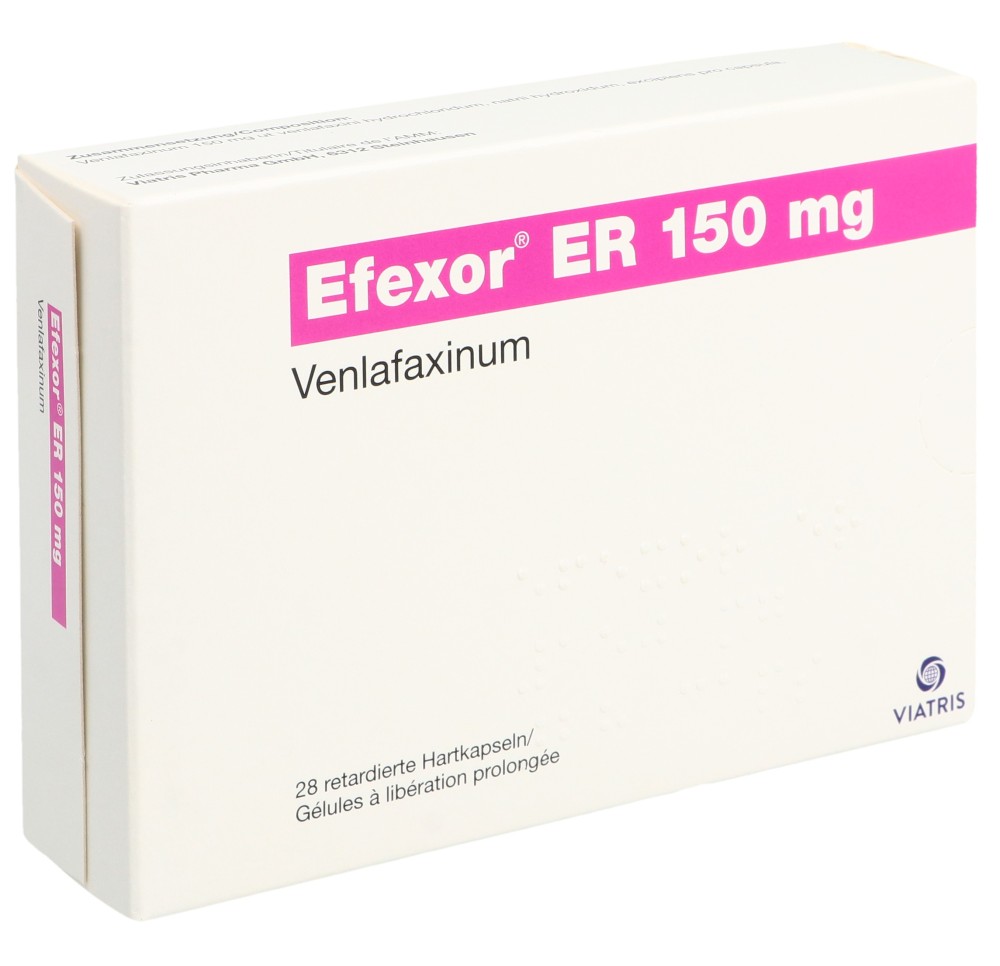 EFEXOR ER caps 150 mg 28 pce