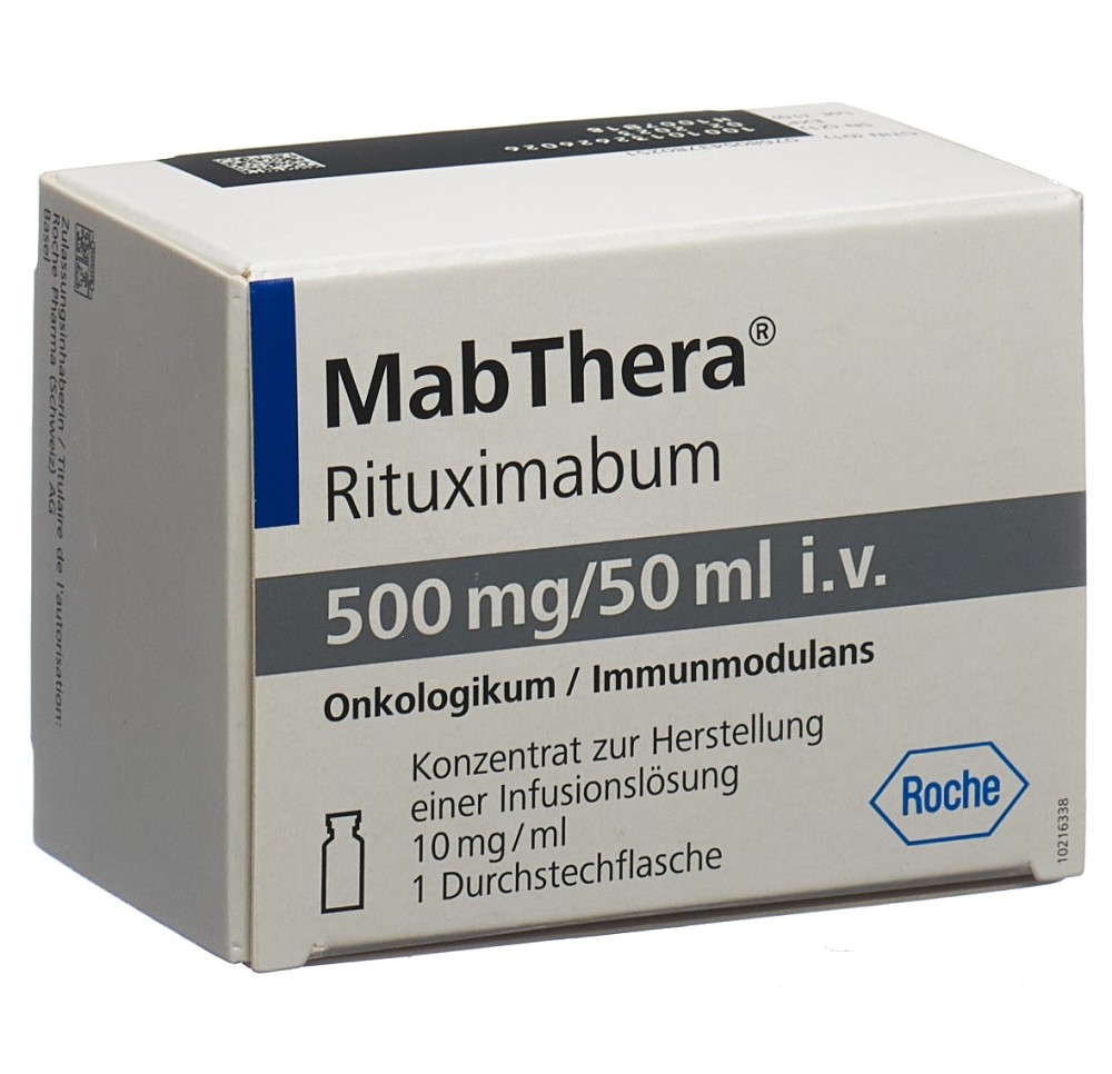 MABTHERA conc perf 500 mg/50ml amp 50 ml
