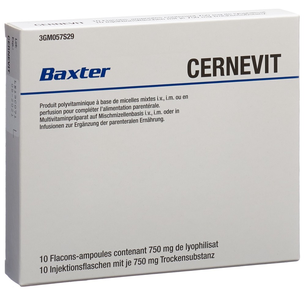 CERNEVIT subst sèche flac 10 pce