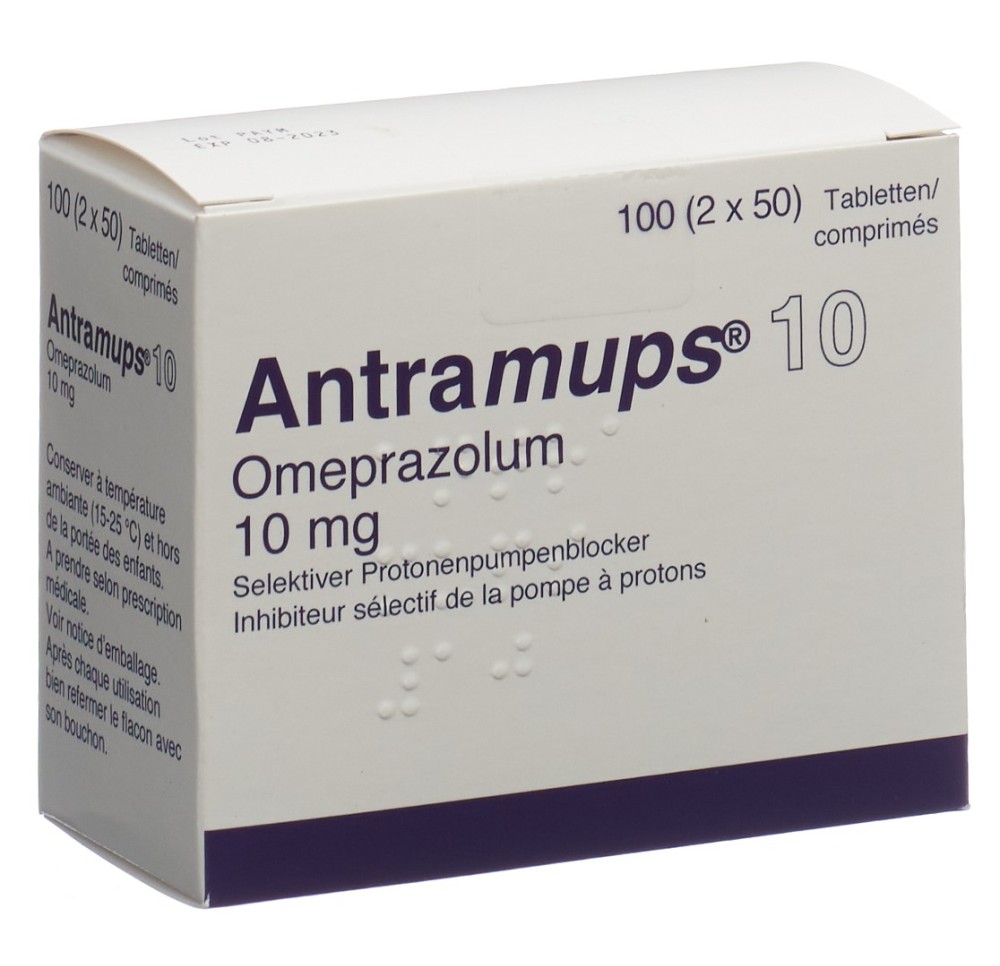 ANTRAMUPS cpr 10 mg bte 100 pce