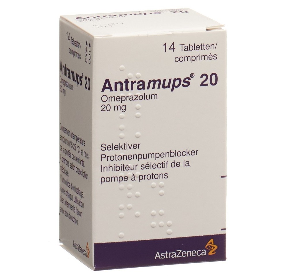 ANTRAMUPS cpr 20 mg bte 14 pce