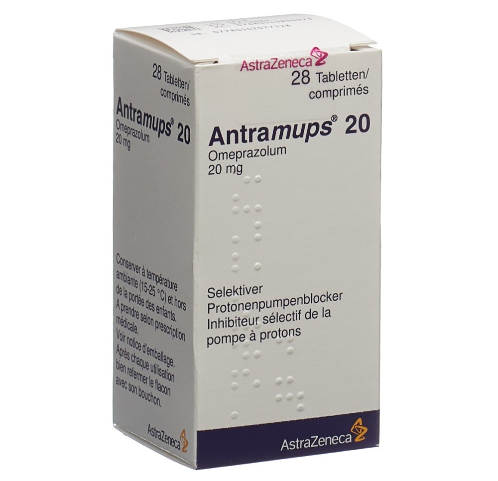 ANTRAMUPS cpr 20 mg bte 28 pce