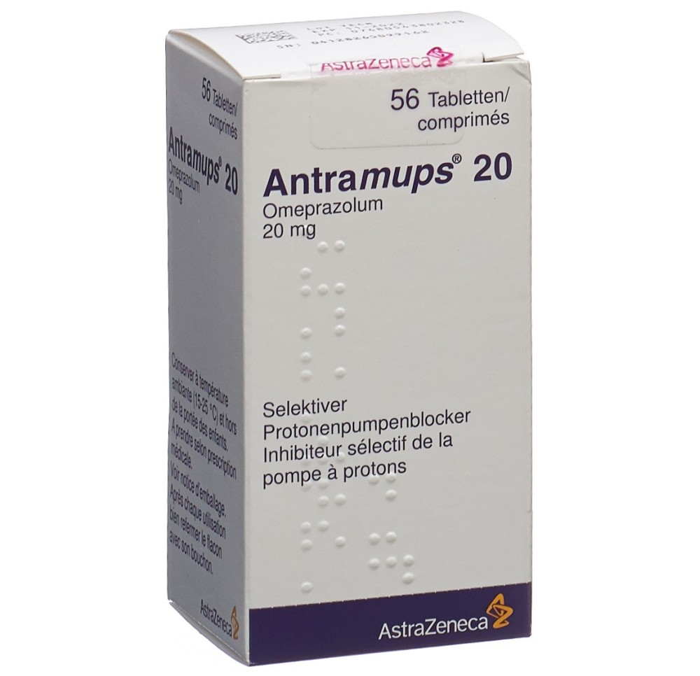 ANTRAMUPS cpr 20 mg bte 56 pce