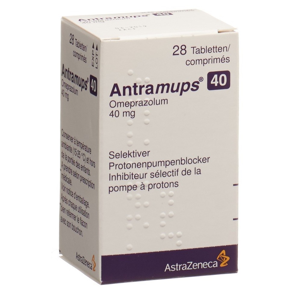 ANTRAMUPS cpr 40 mg bte 28 pce