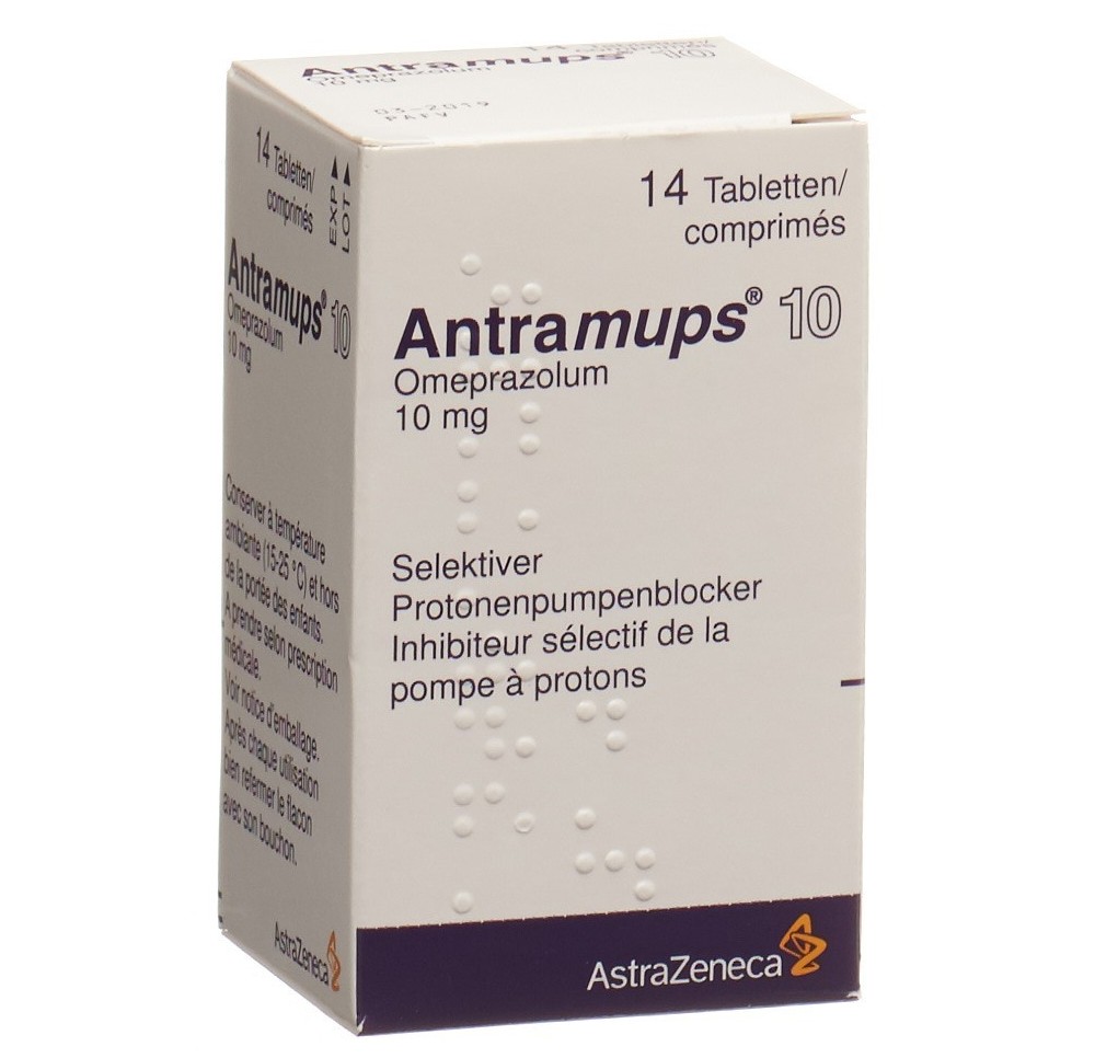 ANTRAMUPS cpr 10 mg bte 14 pce