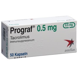 PROGRAF caps 0.5 mg 50 pce
