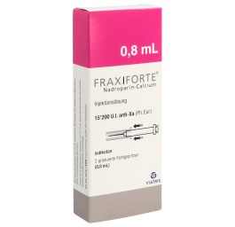 FRAXIFORTE 0.8 ml sol inj 2 ser pré 0.8 ml