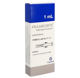 FRAXIFORTE 1 ml sol inj 2 ser pré 1 ml