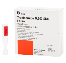 TROPICAMIDE gtt opht 0.5 % 20 monodos 0.4 ml