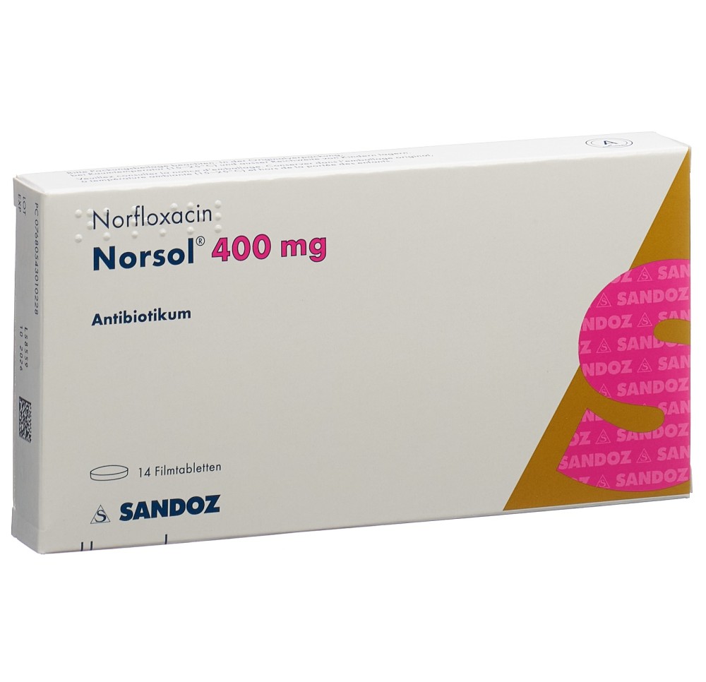 NORSOL cpr pell 400 mg 14 pce