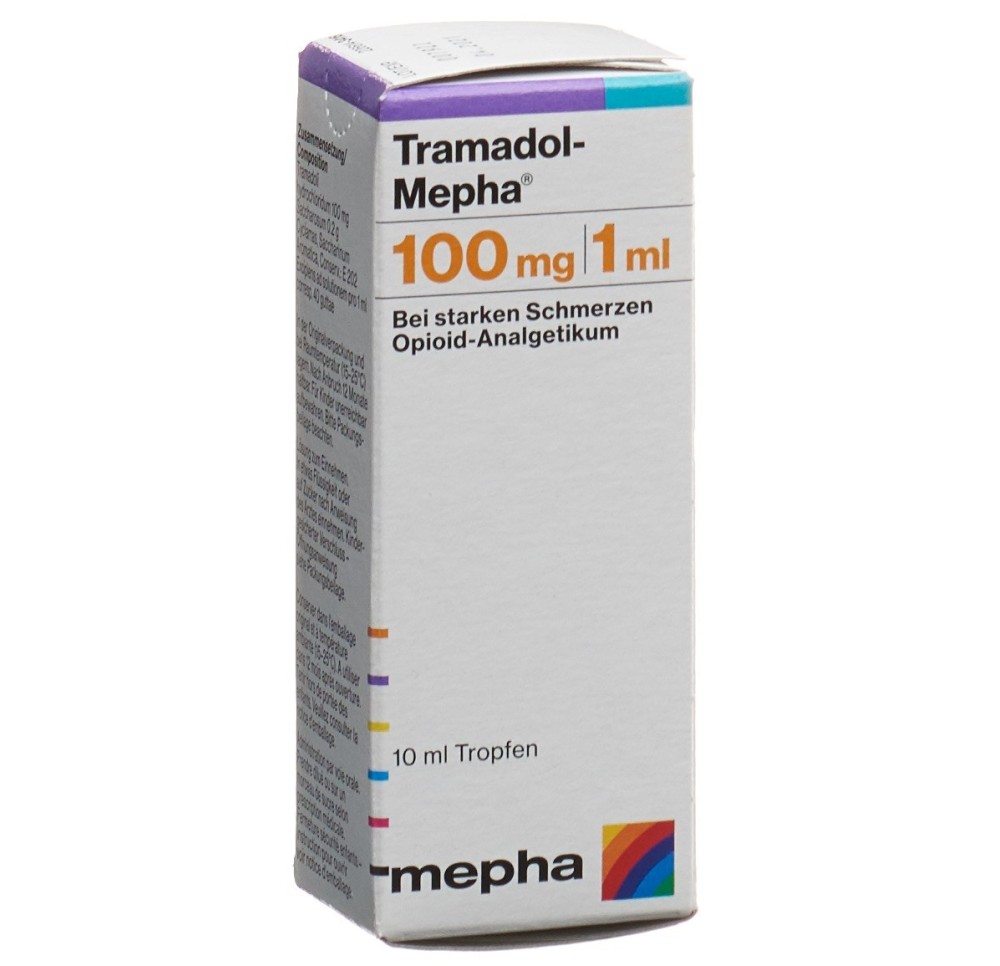TRAMADOL Mepha gouttes 100 mg/ml fl 10 ml