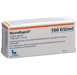INSULINE NovoRapid flac 10 ml
