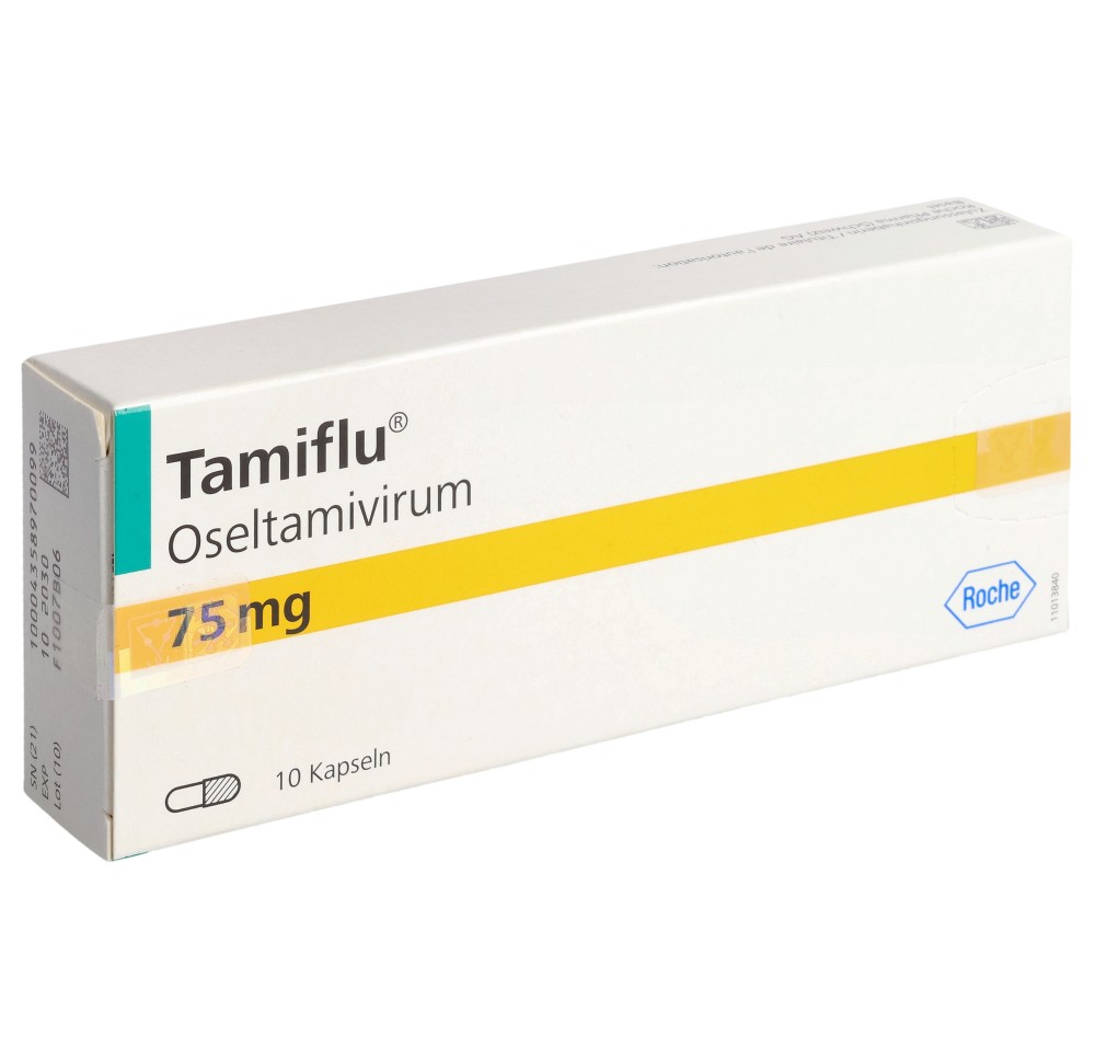 TAMIFLU caps 75 mg 10 pce