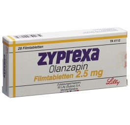 ZYPREXA cpr pell 2.5 mg 28 pce
