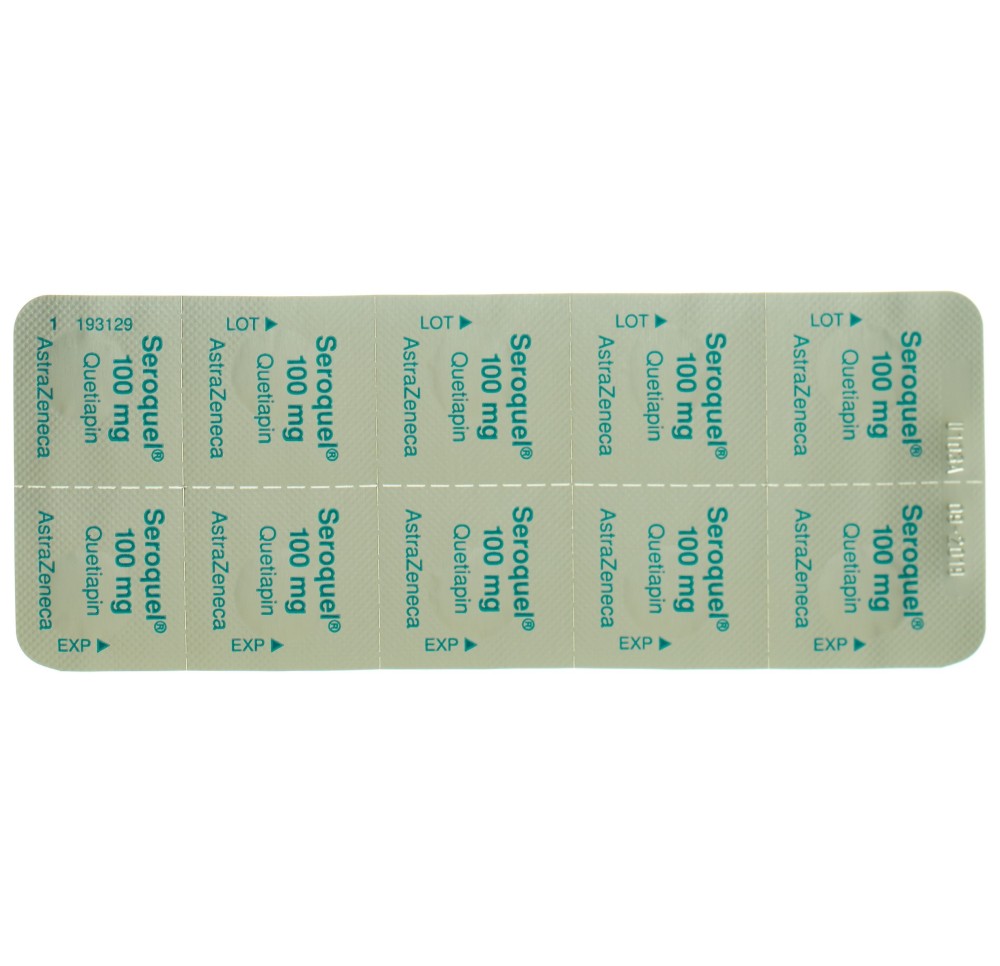 SEROQUEL cpr pell 100 mg 100 pce