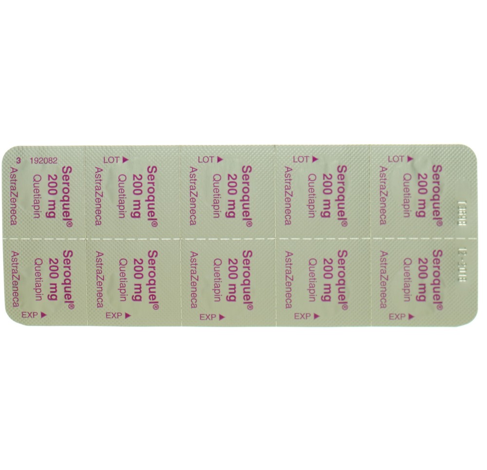 SEROQUEL cpr pell 200 mg 100 pce