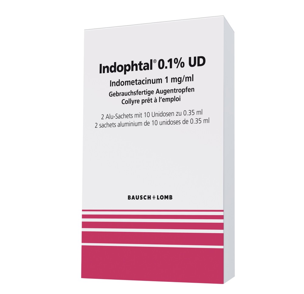 INDOPHTAL UD gtt opht 0.1 % 20 monodos 0.35 ml