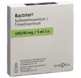 BACTRIM conc perf 400/80mg i.v. 10 amp 5 ml