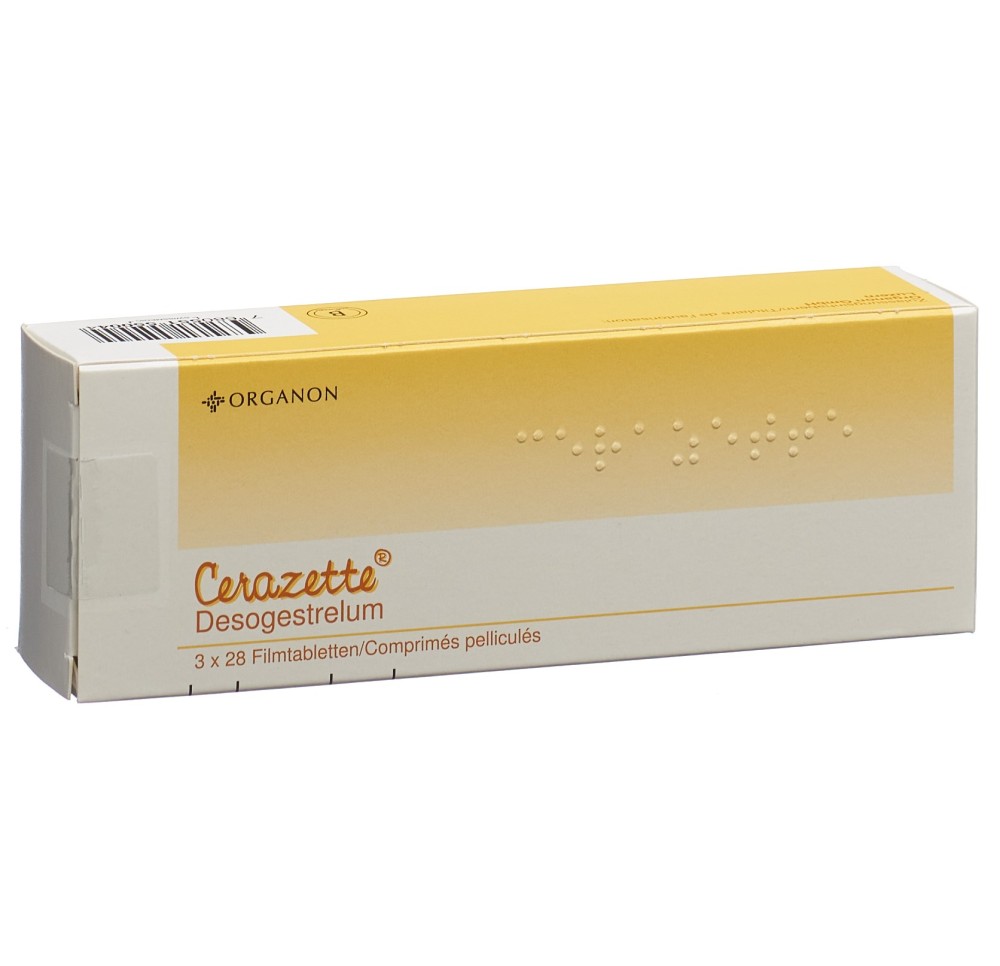 CERAZETTE cpr pell 0.075 mg 3 x 28 pce