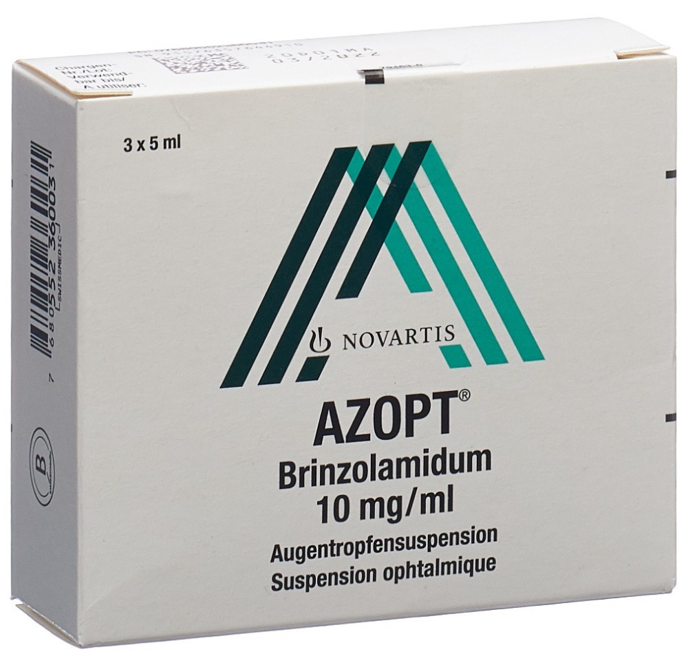 AZOPT susp opht 3 fl 5 ml