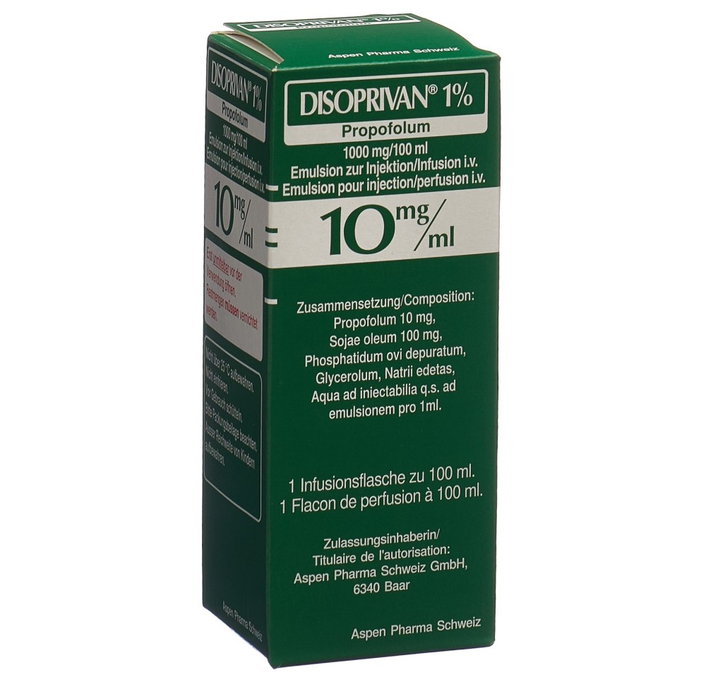 DISOPRIVAN 1% 1 g/100ml flac 100 ml