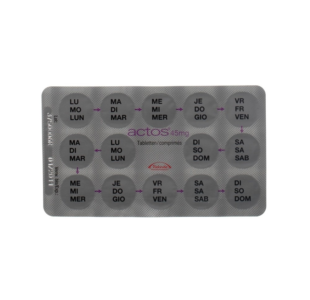 ACTOS cpr 45 mg 98 pce
