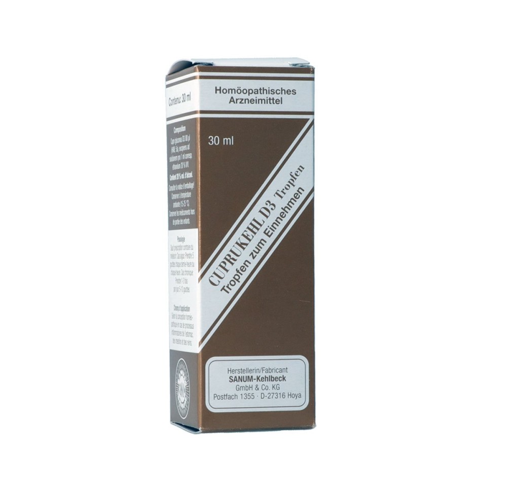 CUPRUKEHL gouttes 3 D fl 30 ml