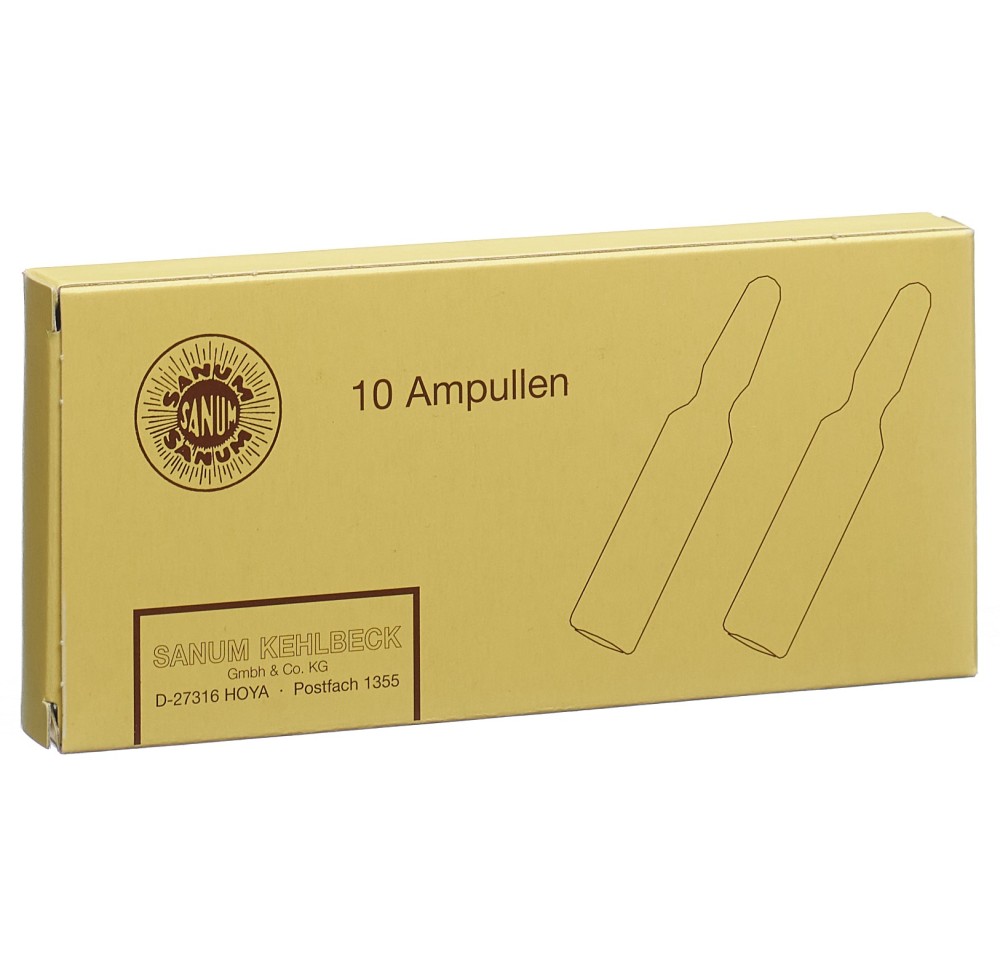 SANUM mycobacterium phlei sol inj 6 D 10 amp 1 ml