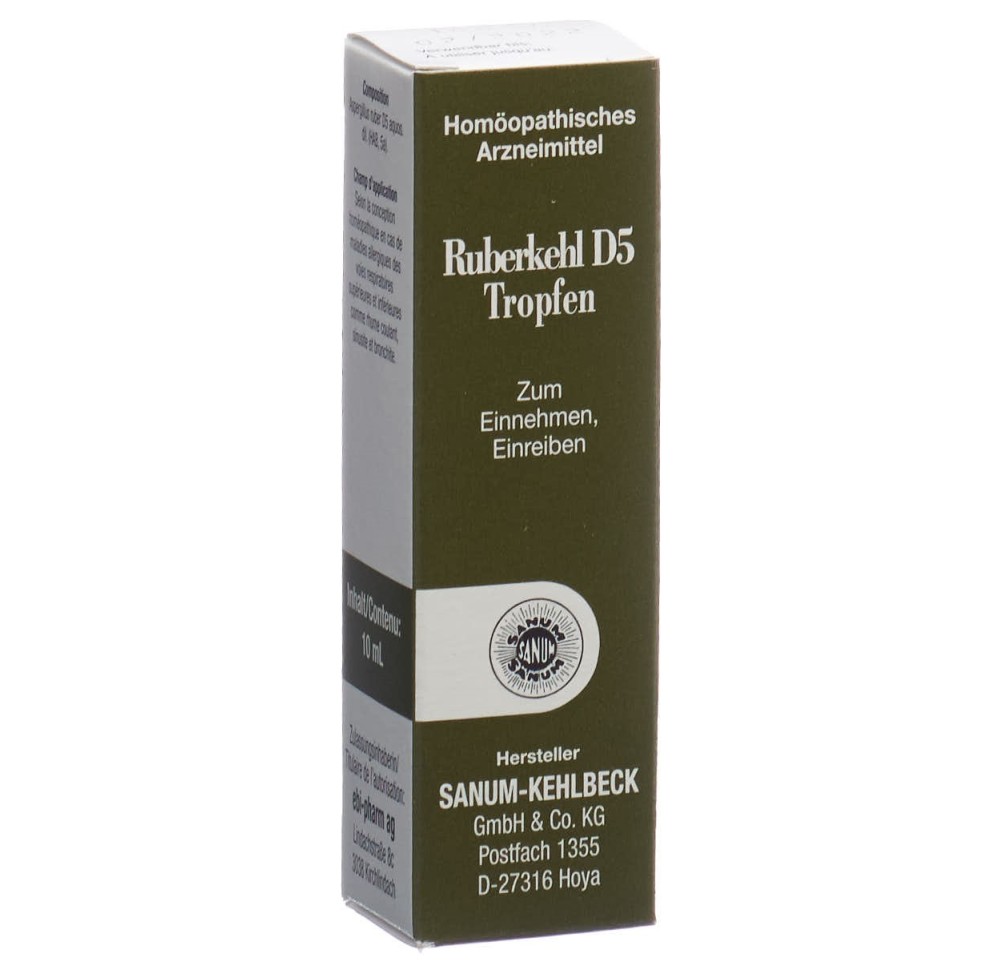 RUBERKEHL gouttes 5 D 10 ml