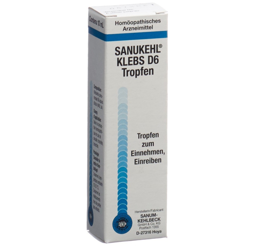 SANUKEHL Klebs gouttes 6 D fl 10 ml