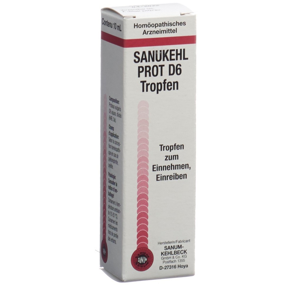 SANUKEHL Prot gouttes 6 D fl 10 ml